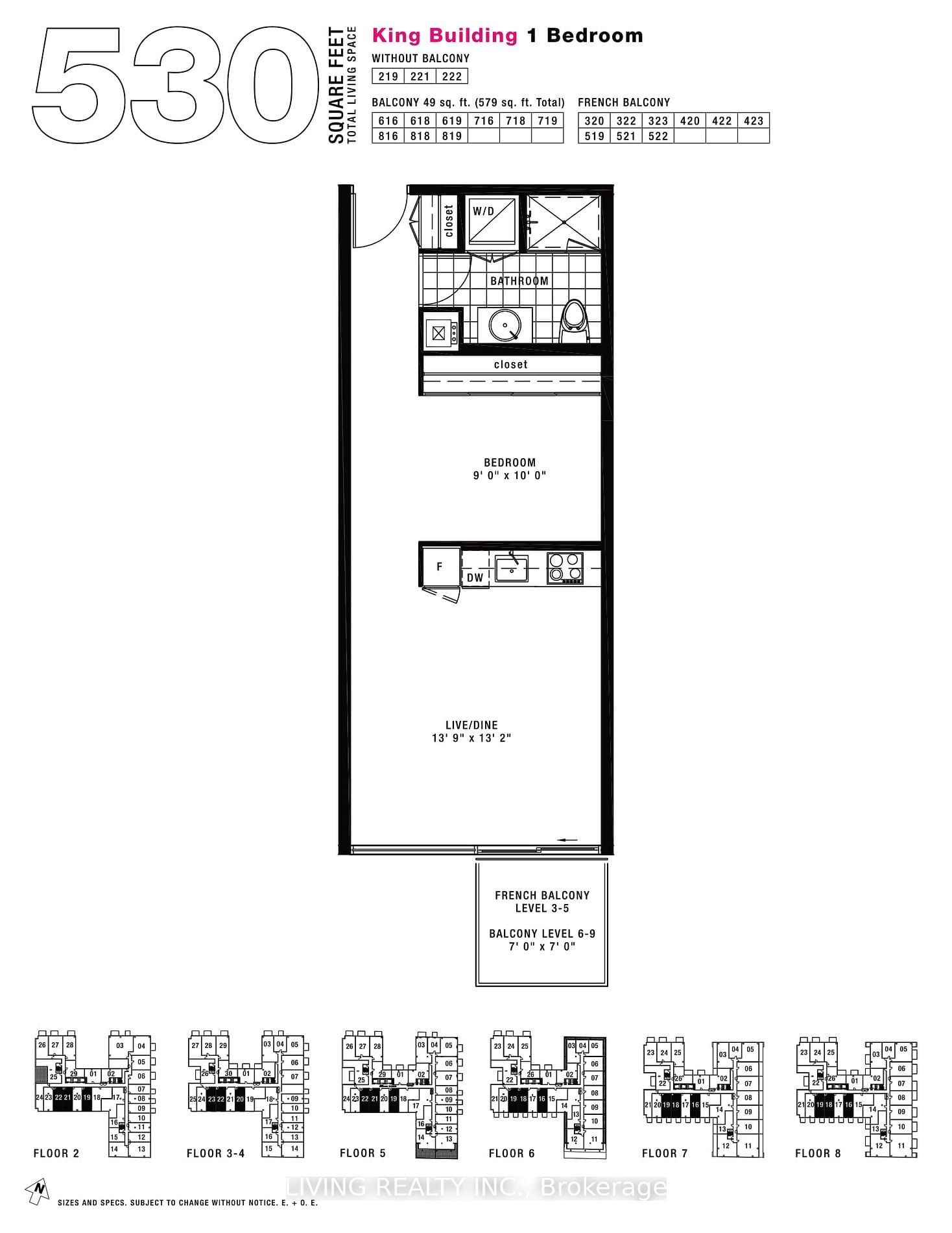 560 King St W, unit 323 for rent