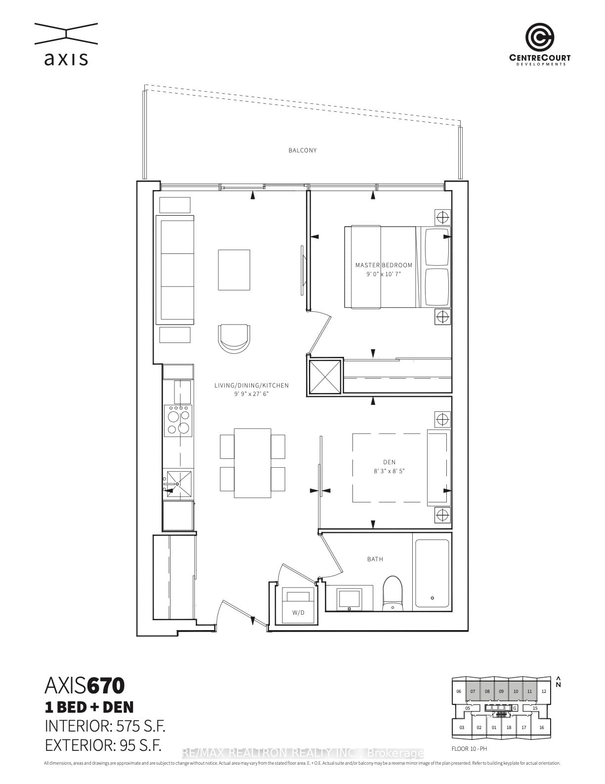 85 Wood St, unit 3110 for rent