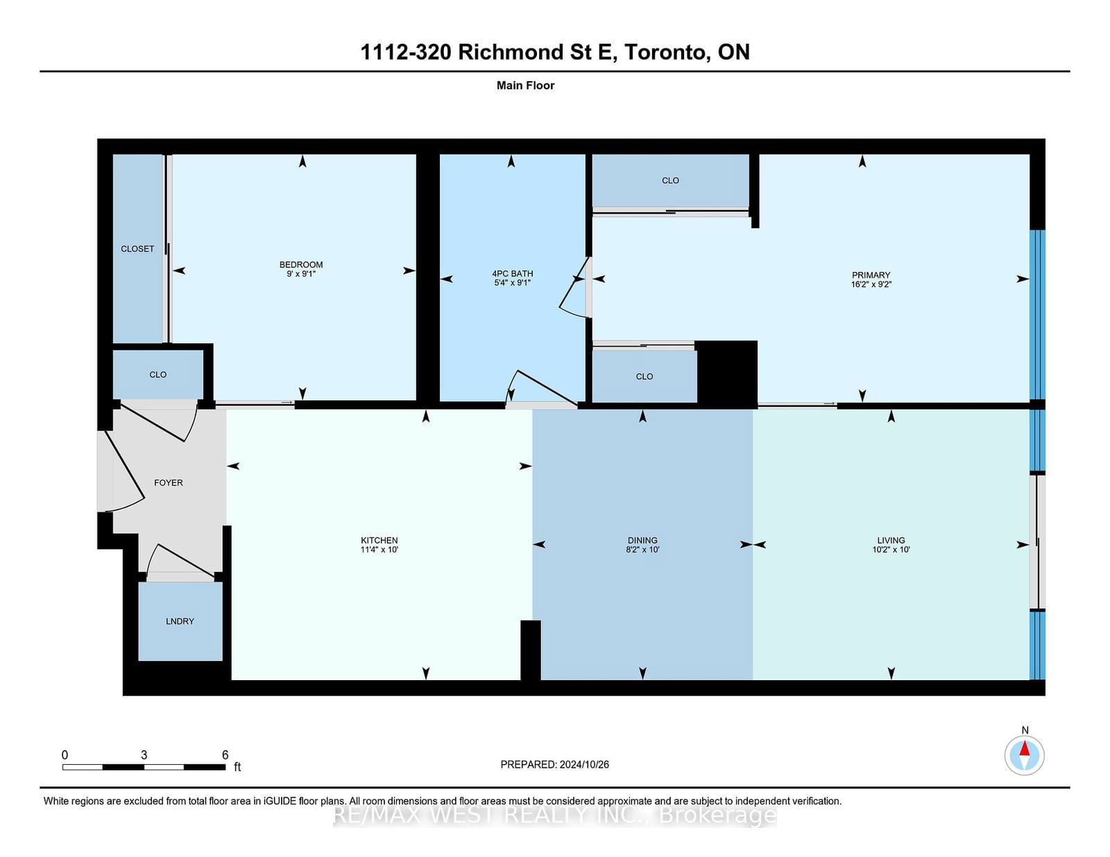 320 Richmond St E, unit 1112 for rent