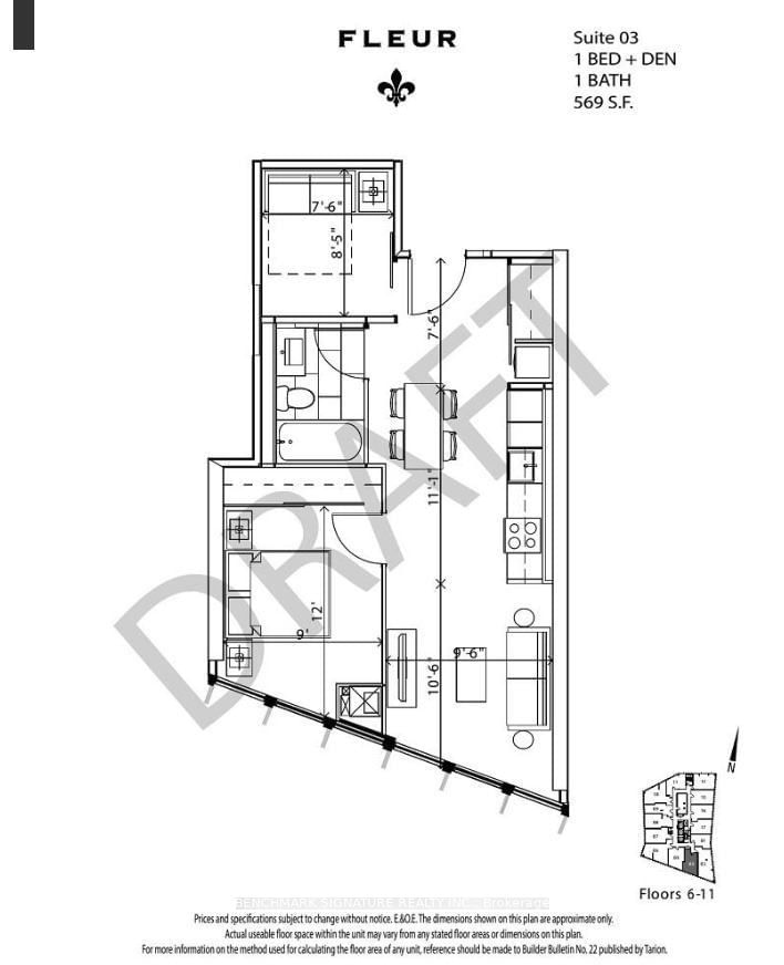 60 Shuter St, unit 703 for rent