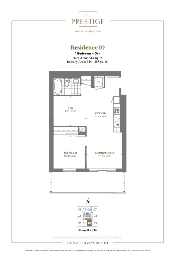 28 Freeland St, unit 1010 for rent