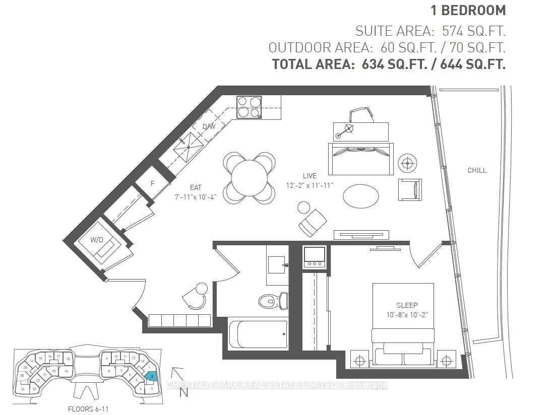 99 The Donway W, unit 902 for rent