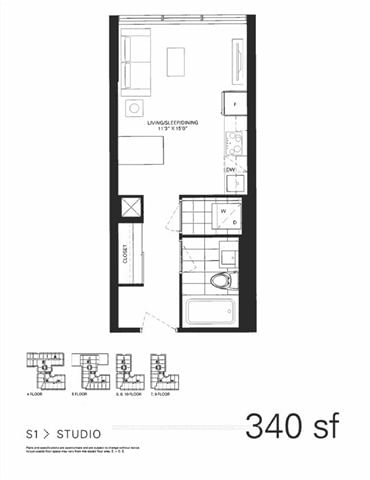 1030 King St W, unit 708 for rent