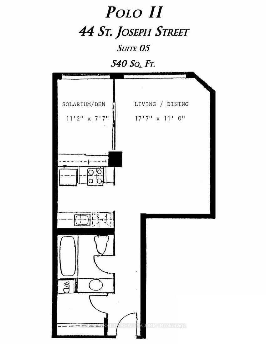 44 St Joseph St, unit 705 for rent