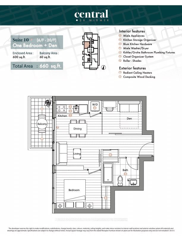 38 Widmer St, unit 810 for sale