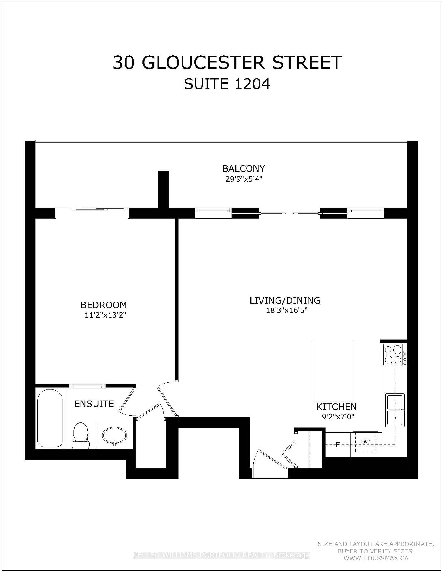 30 Gloucester St, unit 1903 for rent