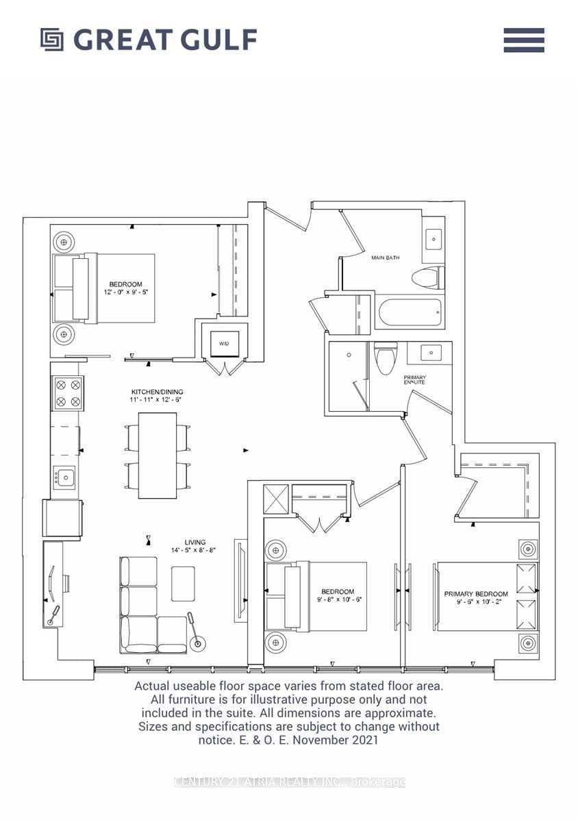 357 King St W, unit 1209 for rent