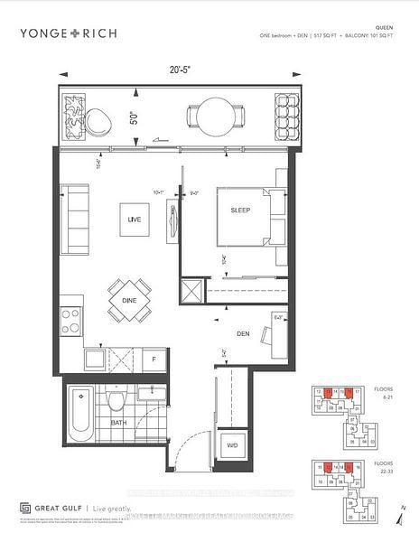 20 Lombard St, unit 3512 for sale