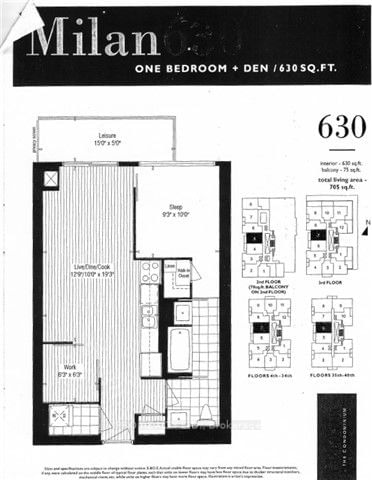 28 Ted Rogers Way, unit 2607 for rent