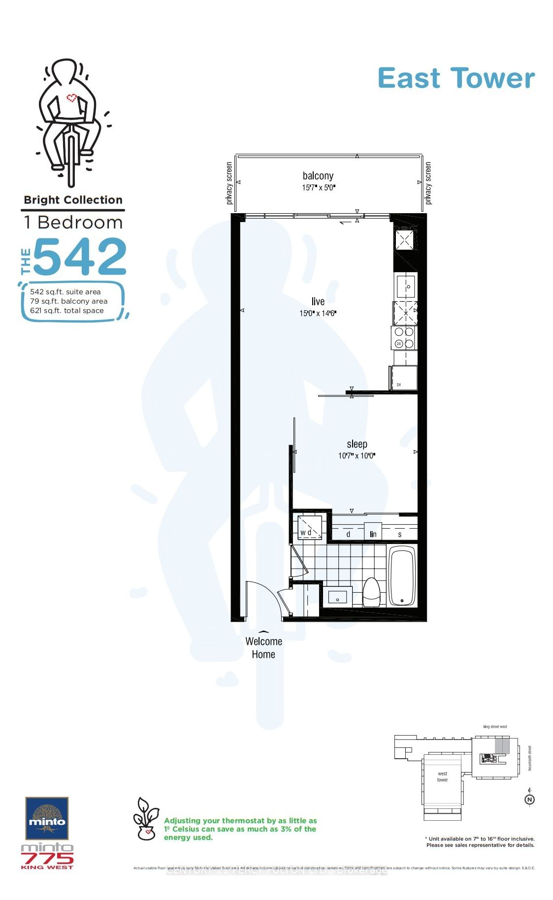 775 King St W, unit 1008 for rent