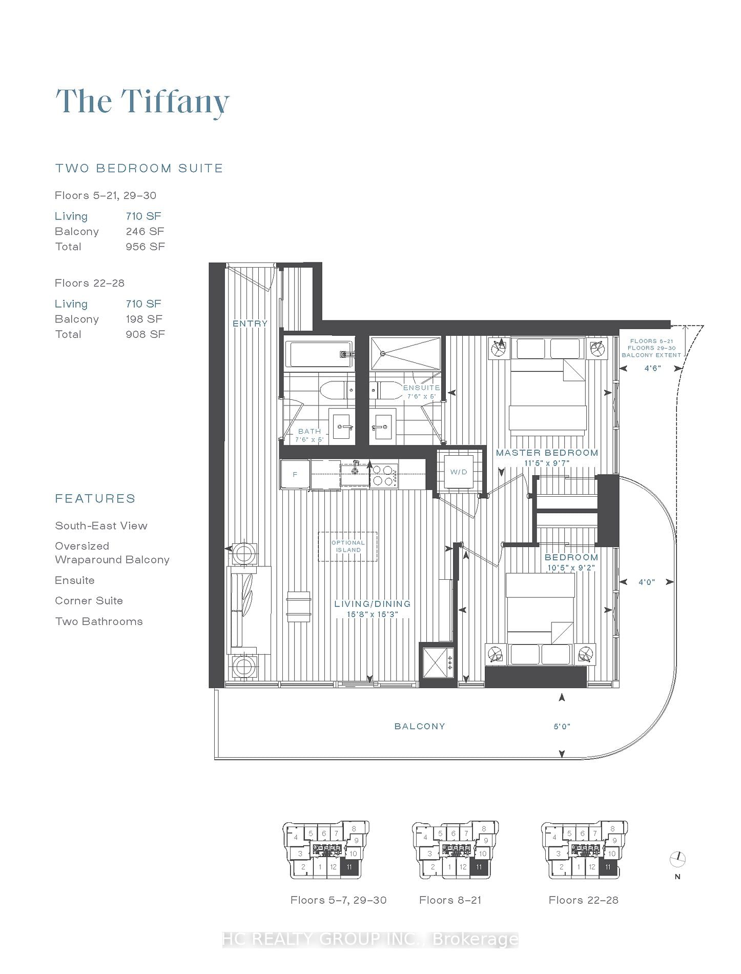 15 Holmes Ave, unit 1111 for rent