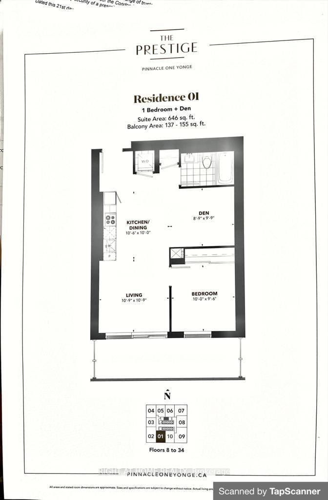 28 Freeland St, unit 2601 for rent