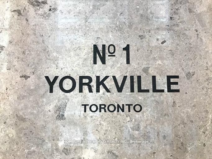 1 YORKVILLE Ave, unit 2904 for rent