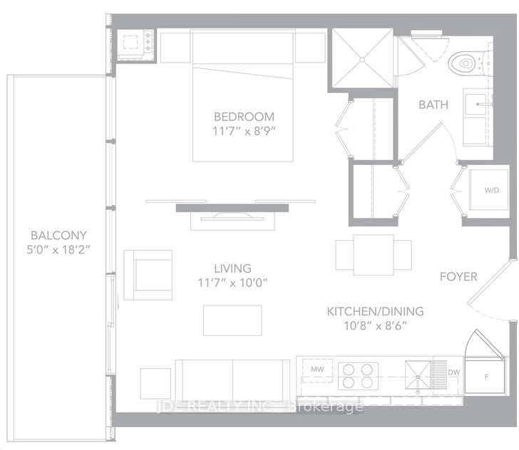 45 Charles St, unit 805 for rent