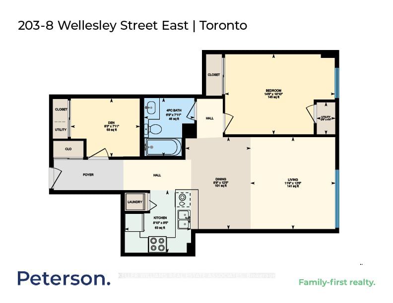 8 Wellesley St E, unit 203 for sale