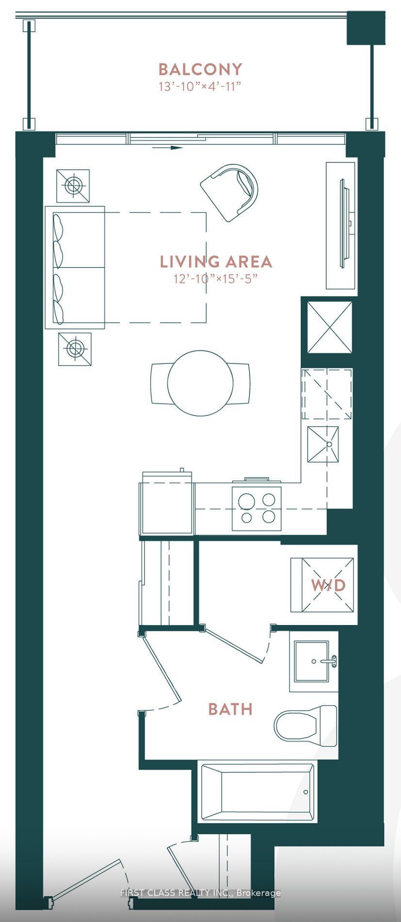 5 DEFRIES St, unit 613 for rent