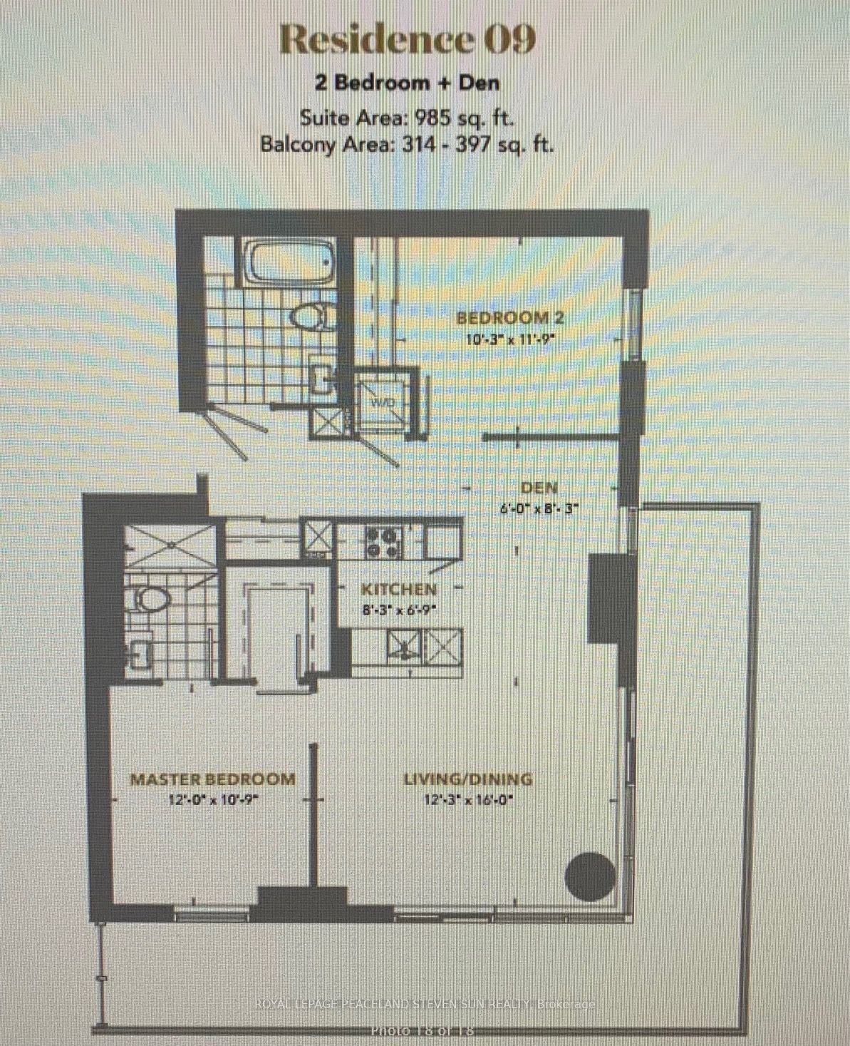 28 Freeland St, unit 809 for rent