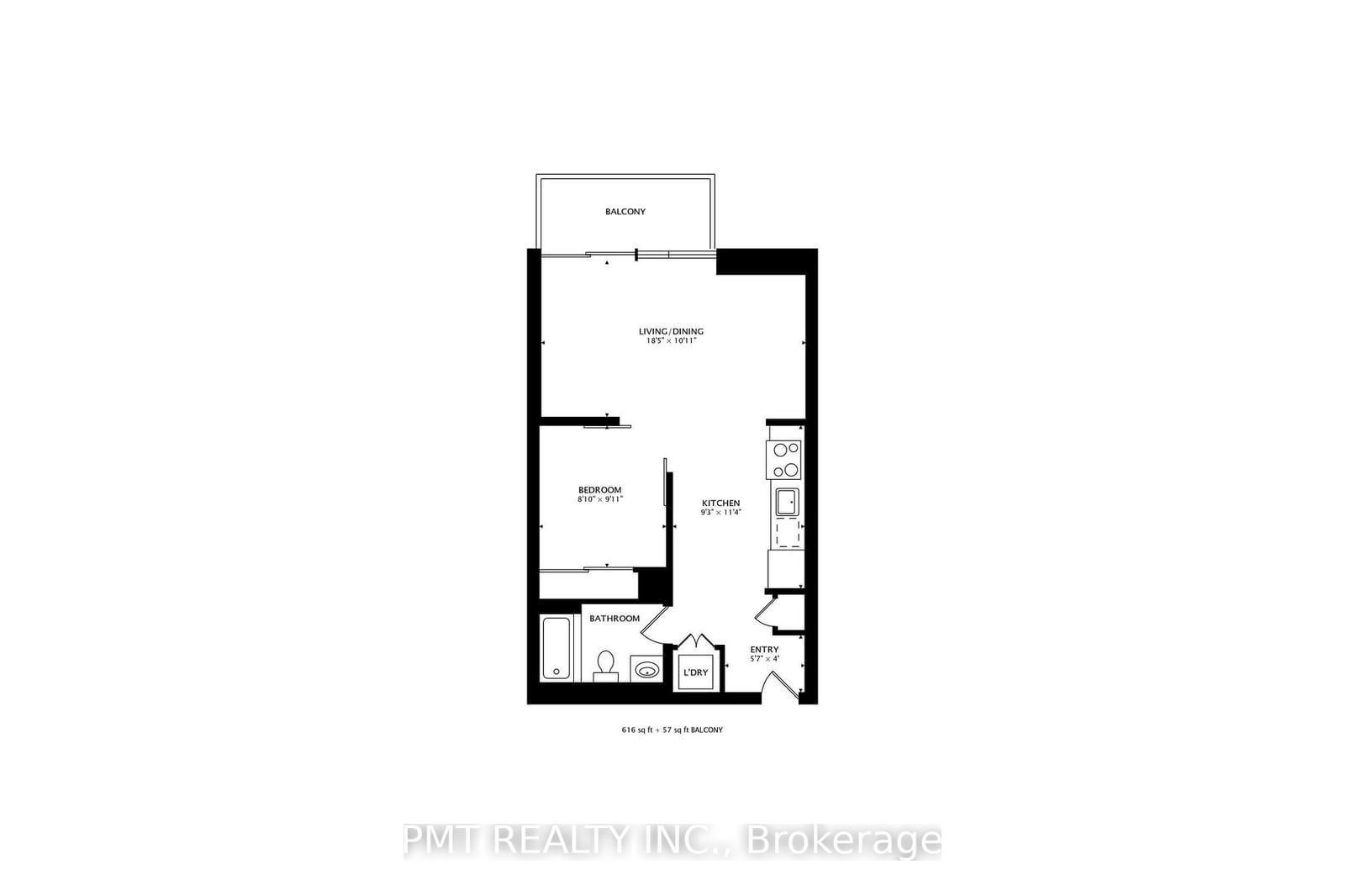 95 Bathurst St, unit 421 for rent