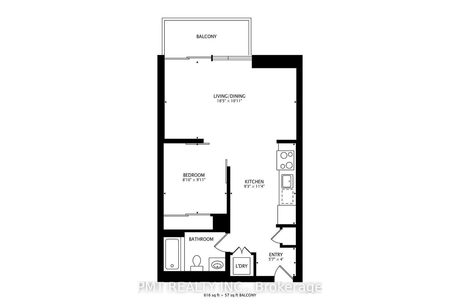 95 Bathurst St, unit 421 for rent