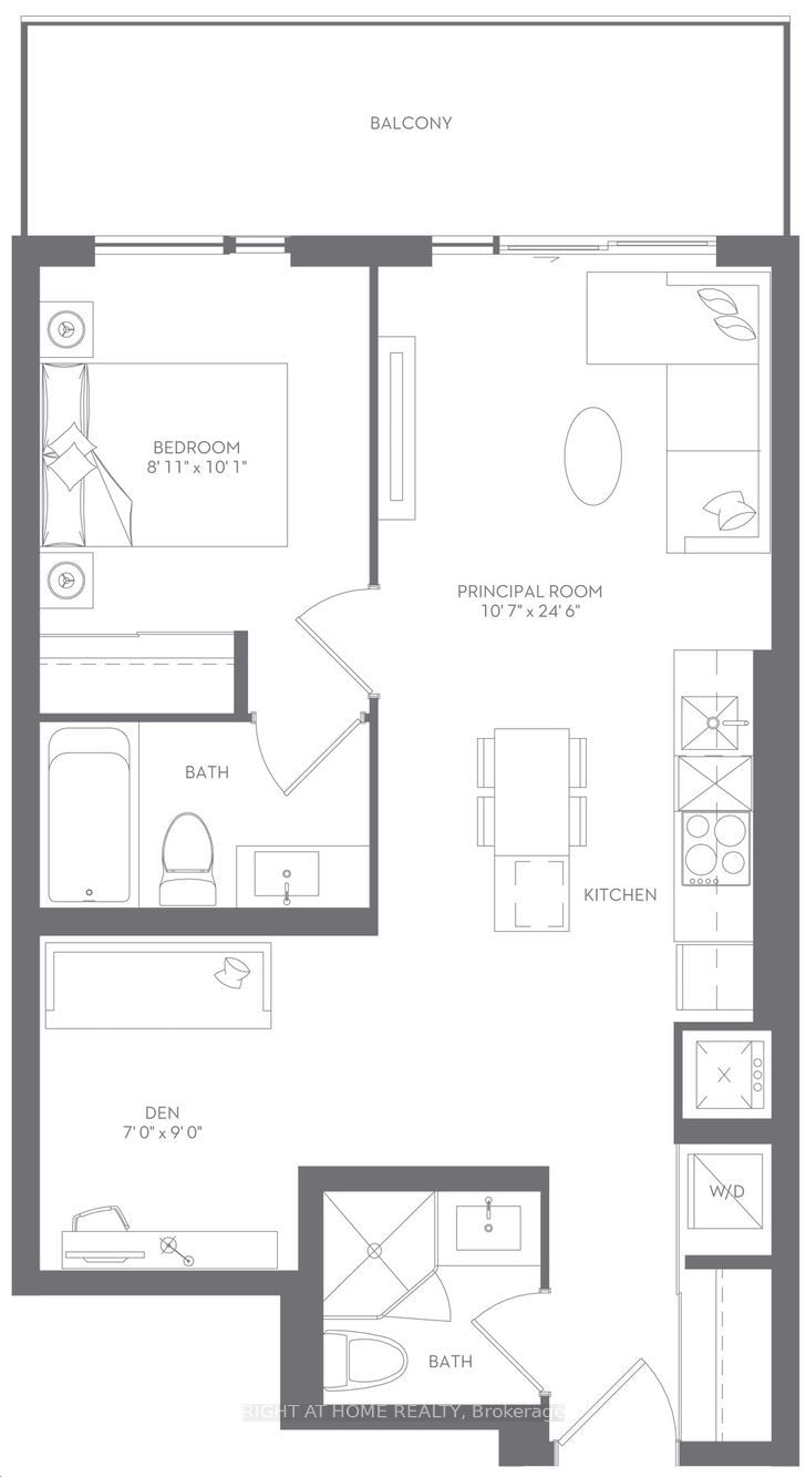 8 Tippett Rd S, unit 708 for rent