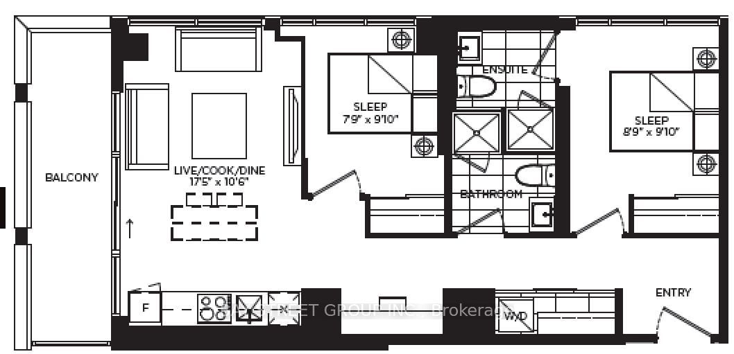 20 Edward St, unit 816 for rent