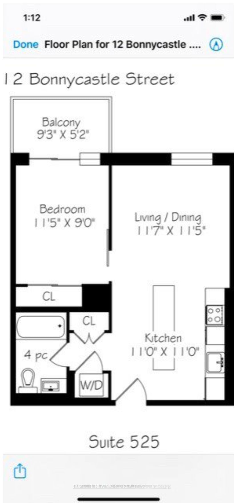 12 Bonnycastle St, unit 525 for sale