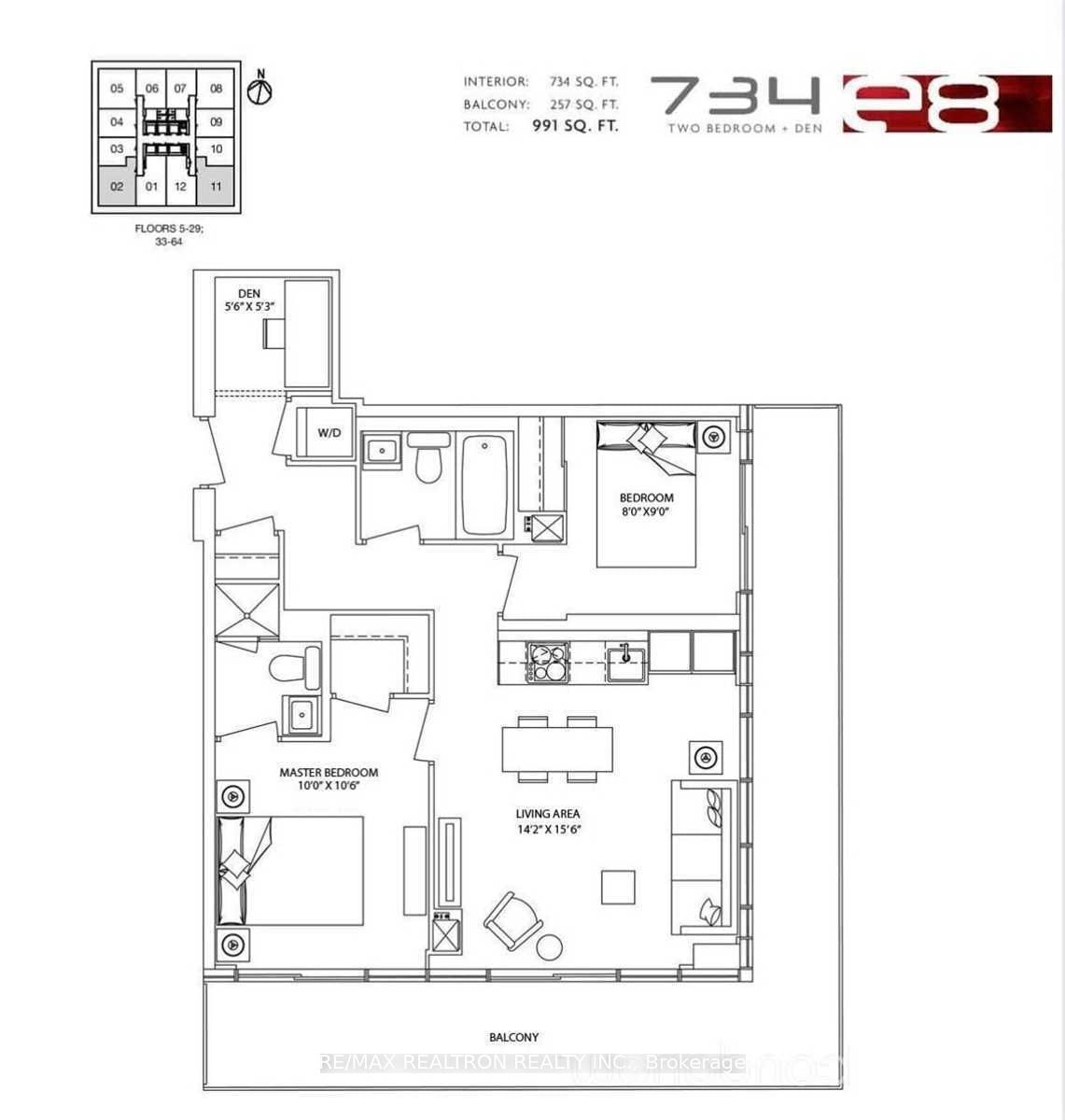 8 Eglinton Ave E, unit 2711 for rent