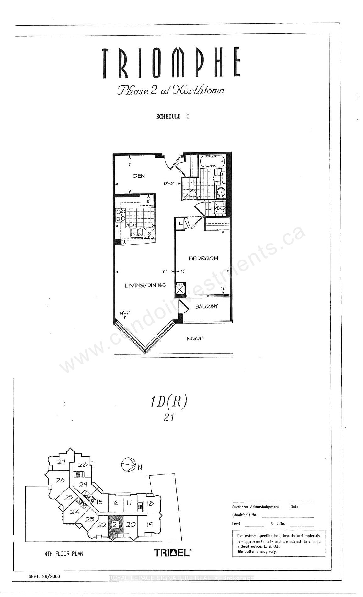 Triomphe-East Tower Condos, North York, Toronto