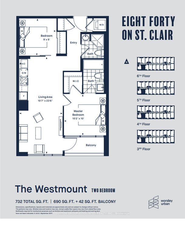 840 St Clair Ave W, unit 416 for rent