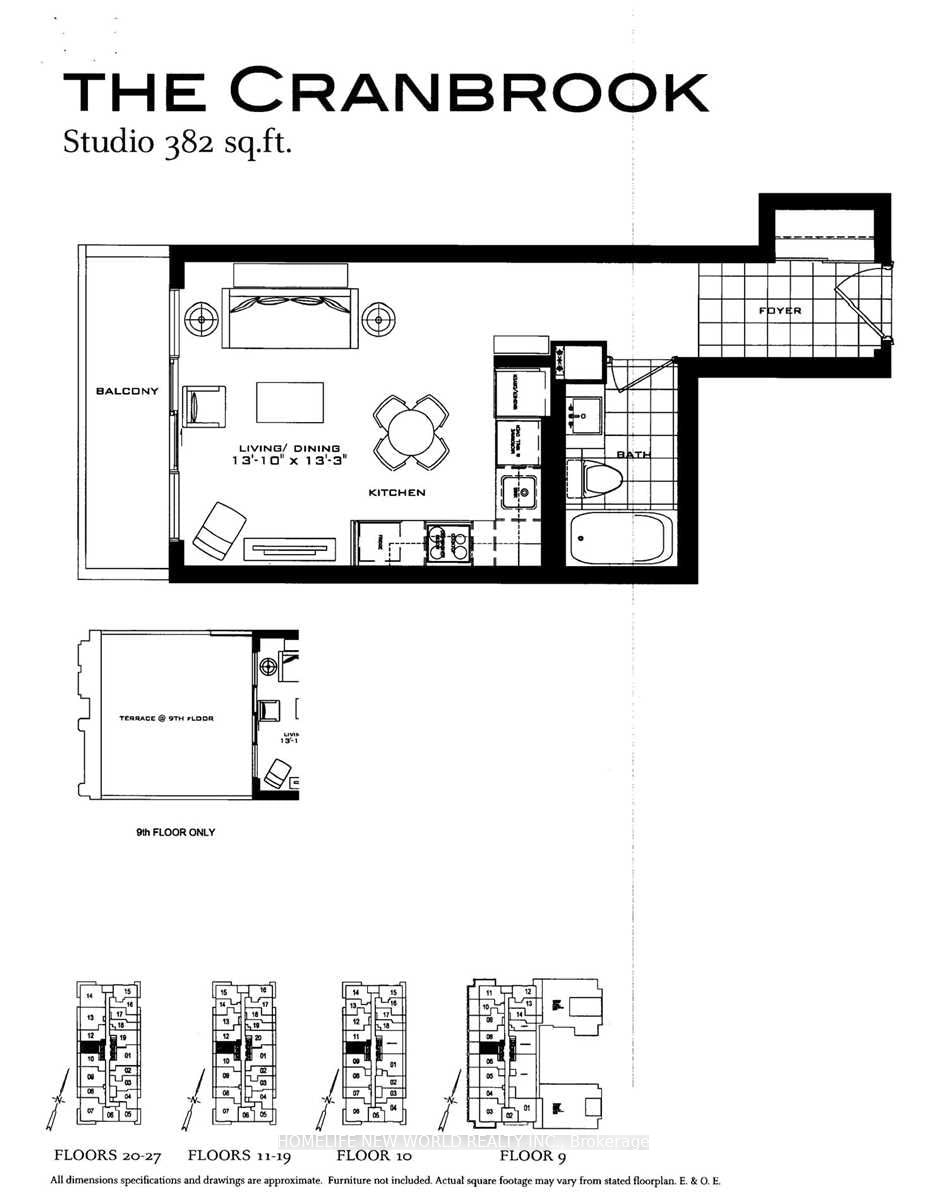 955 Bay St, unit 2011 for rent