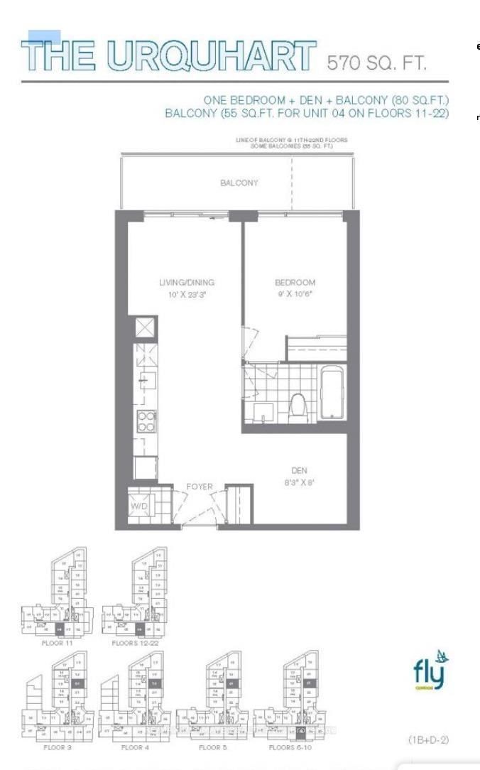 352 Front St W, unit 705 for rent