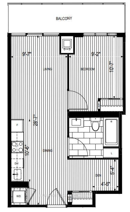 575 BLOOR St E, unit 1305 for rent