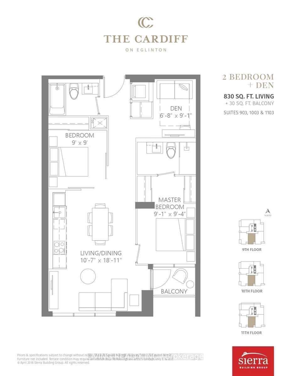 1 Cardiff Rd, unit 1103 for rent