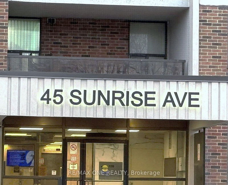 45 Sunrise Ave, unit 1210 for sale