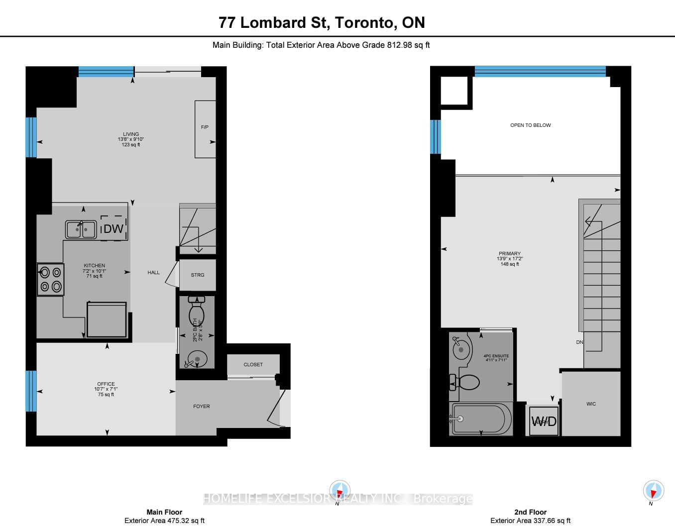 77 Lombard St, unit 710 for rent