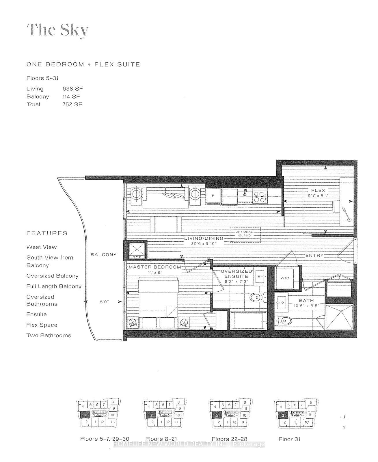 15 Holmes Ave, unit 3103 for sale