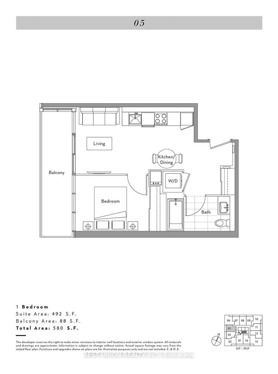 17 Bathurst St W, unit 2005 for rent