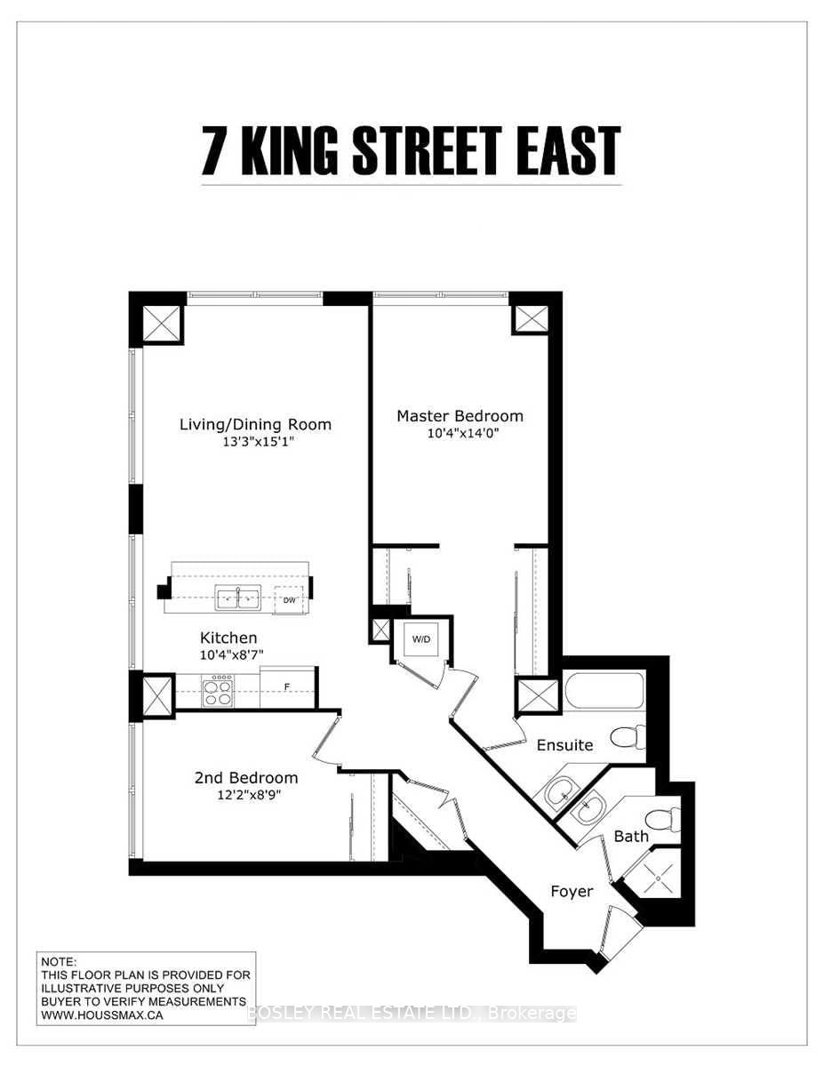 7 King St E, unit 1710 for rent