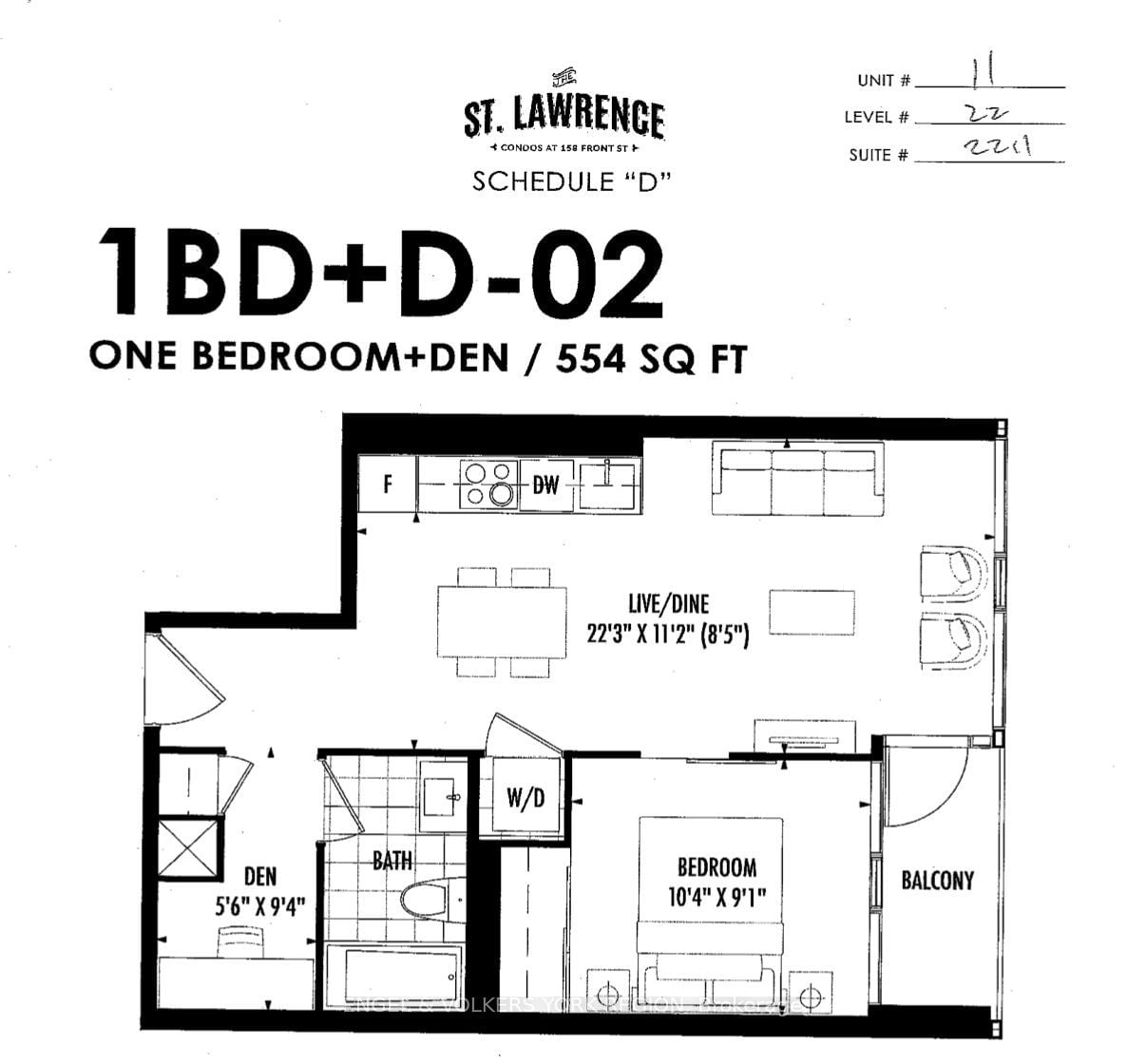 158 Front St E, unit 2211 for sale