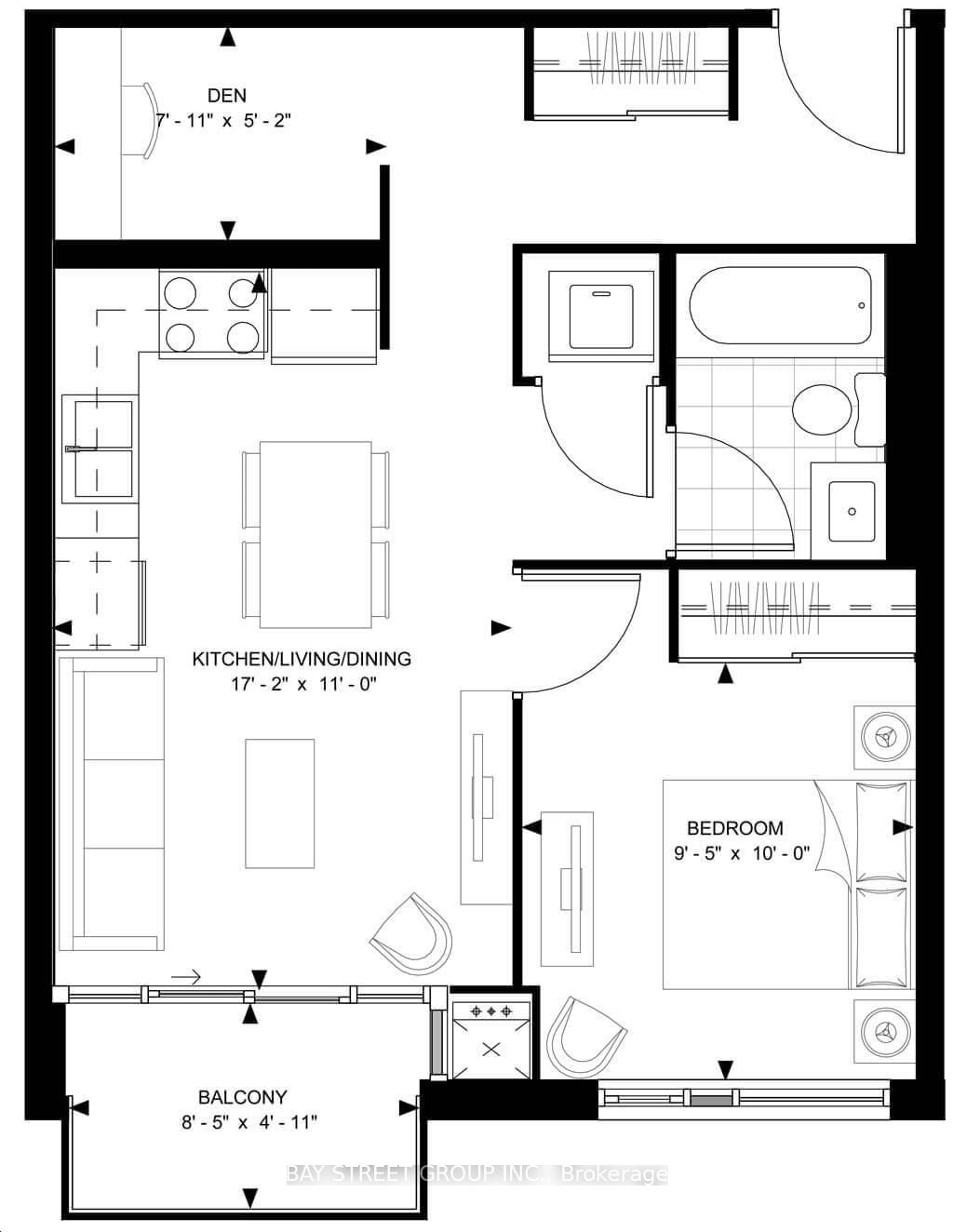 525 Adelaide St W, unit 1828 for rent