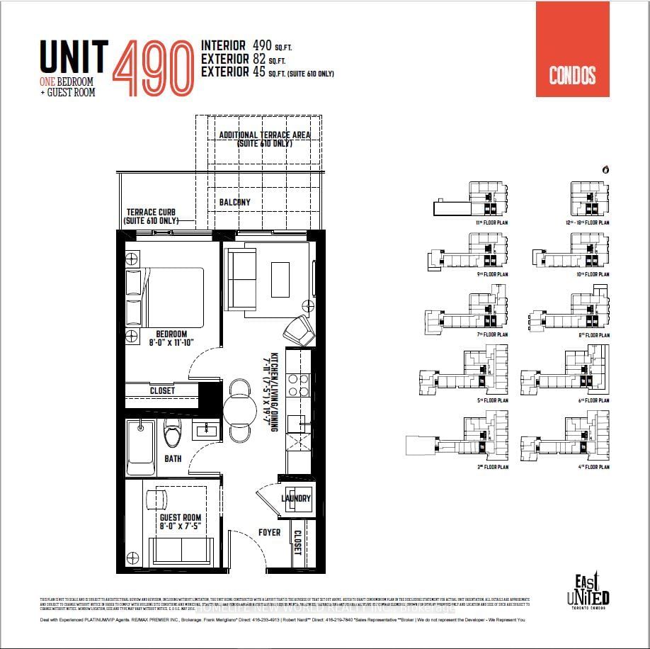 120 Parliament St, unit #1310 for rent