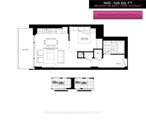 8 Mercer St, unit 1910 for rent