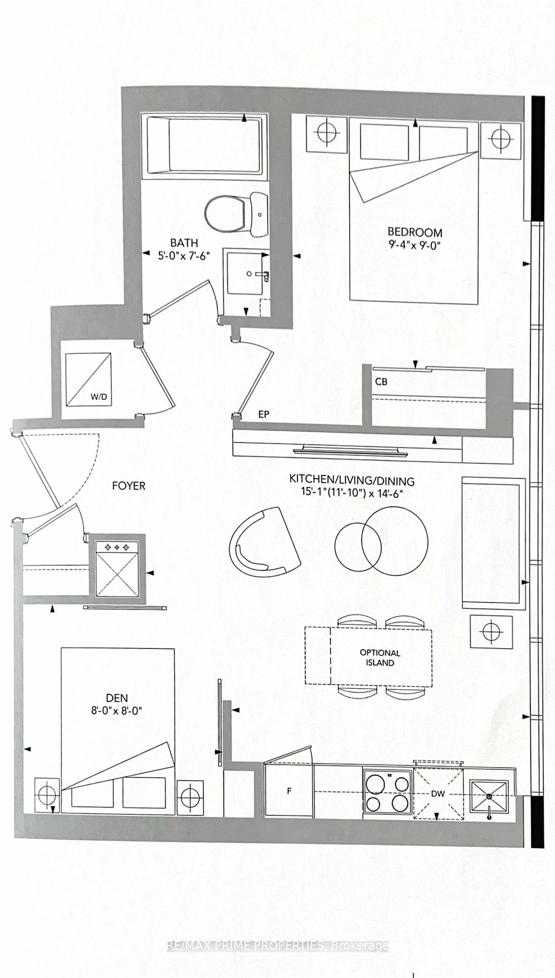 203 College St, unit 1707 for rent