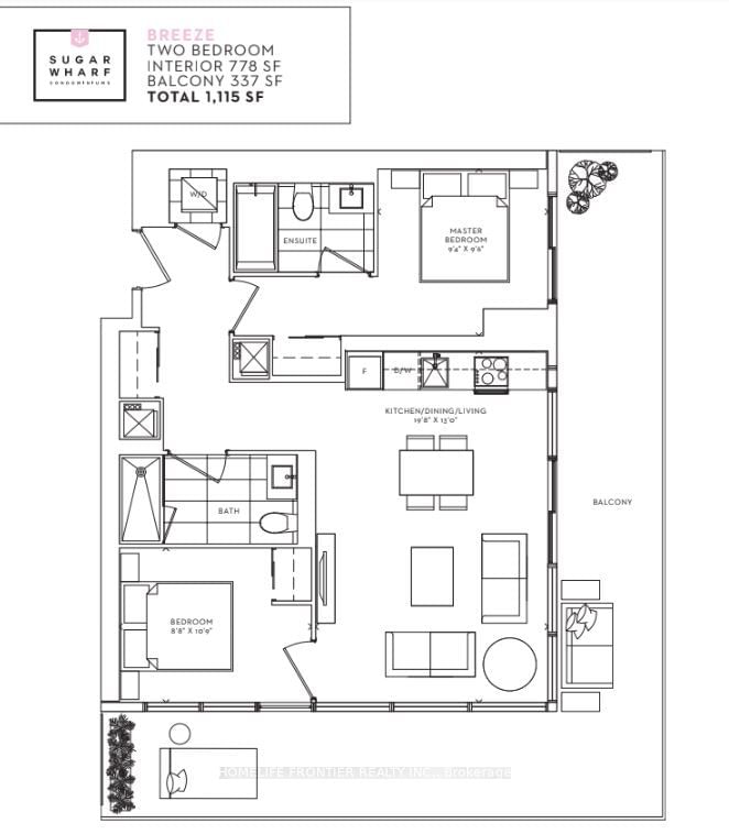 138 Downes St, unit 2707 for rent