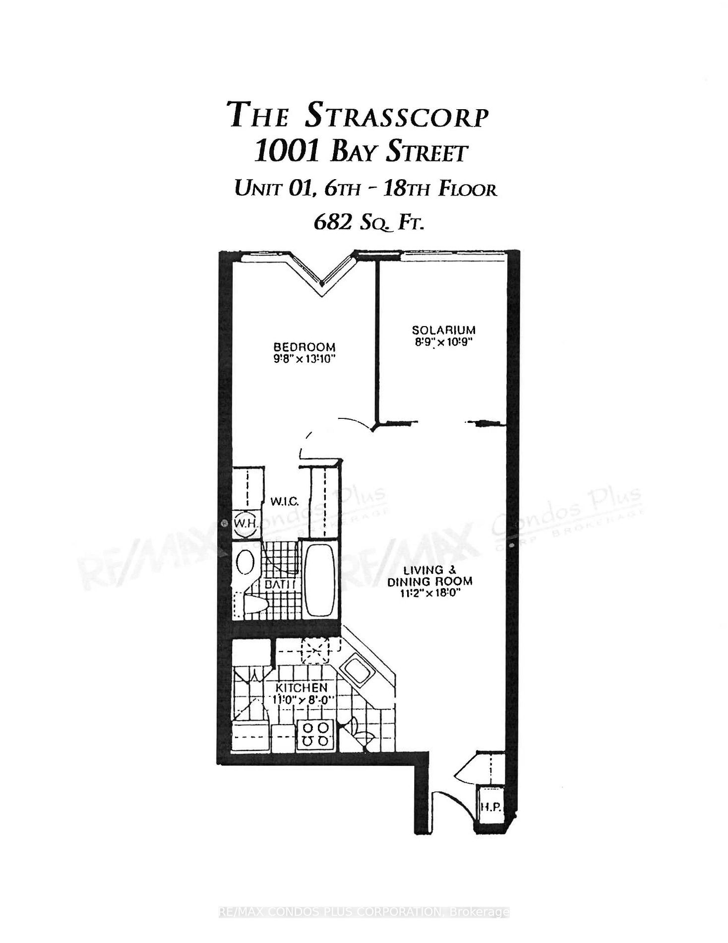 1001 Bay St, unit 1801 for sale