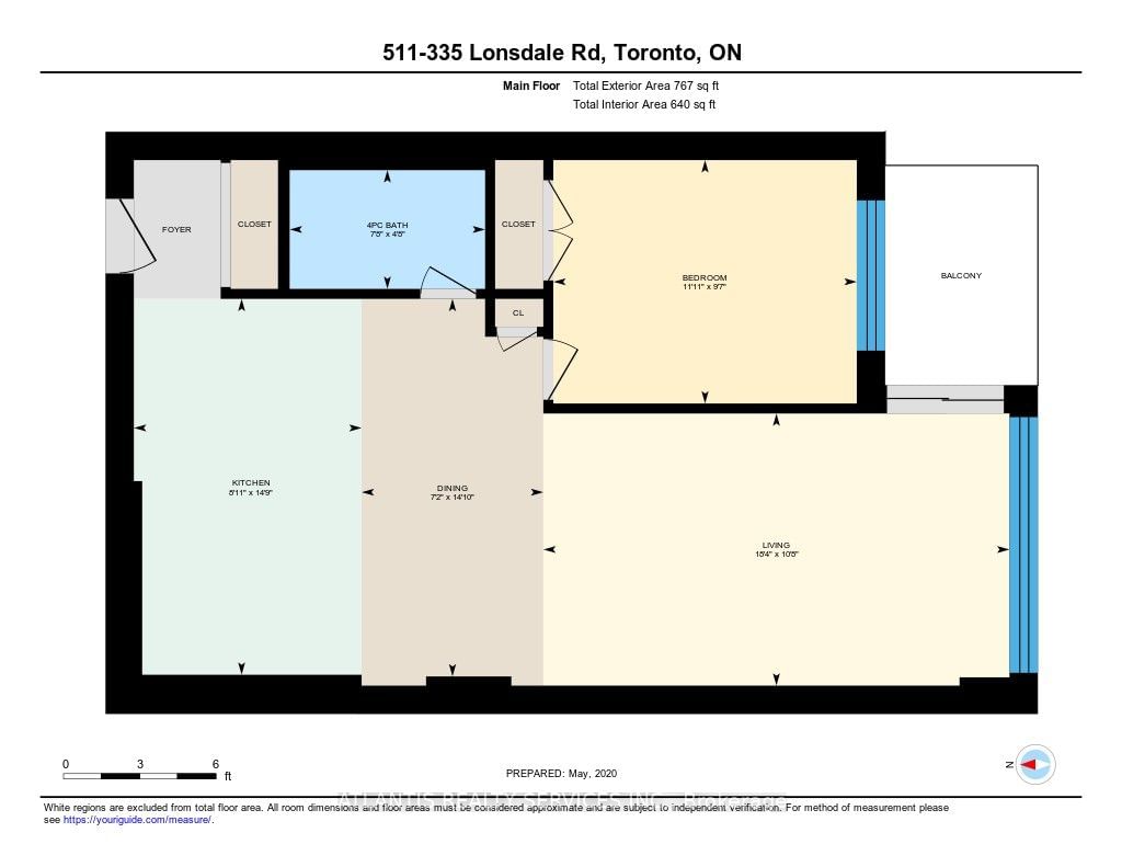 335 Lonsdale Rd, unit 511 for rent