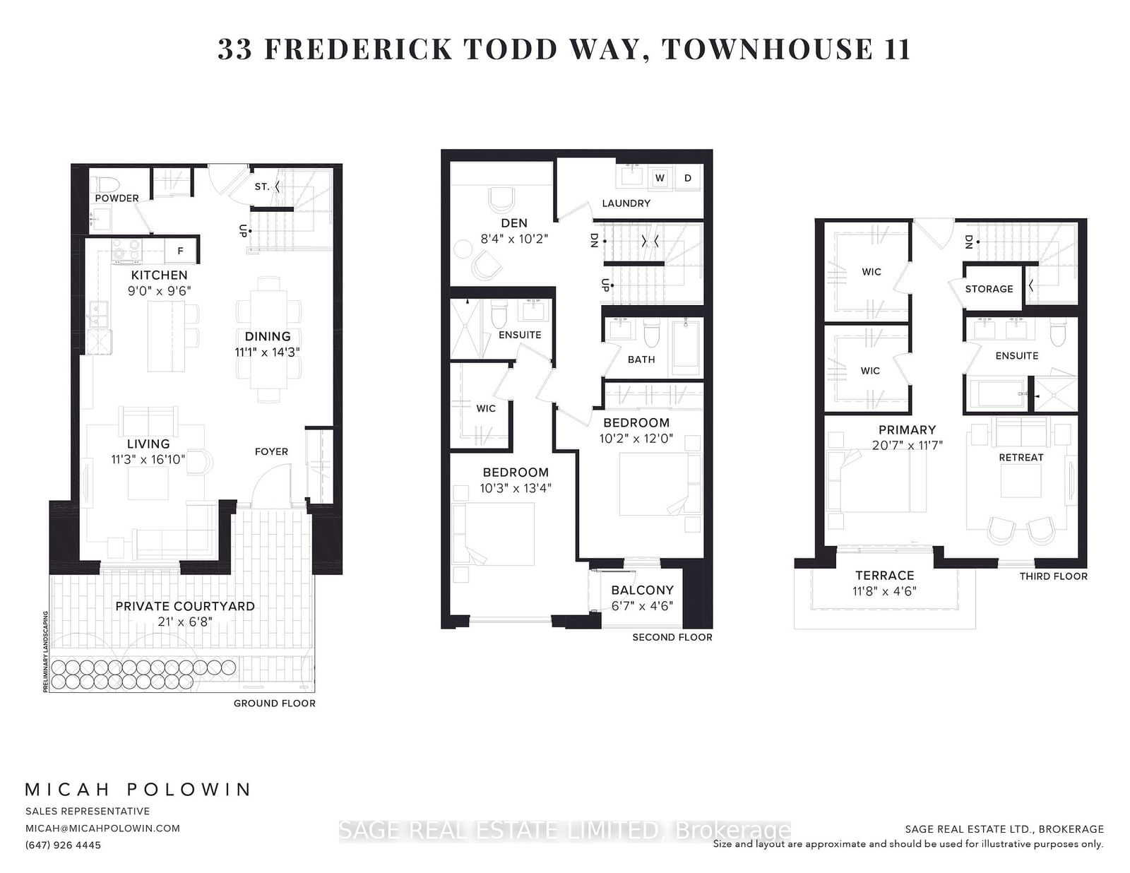 33 Frederick Todd Way, unit TH11 for rent