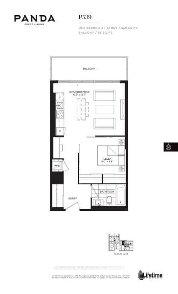 20 Edward St, unit 2221 for sale