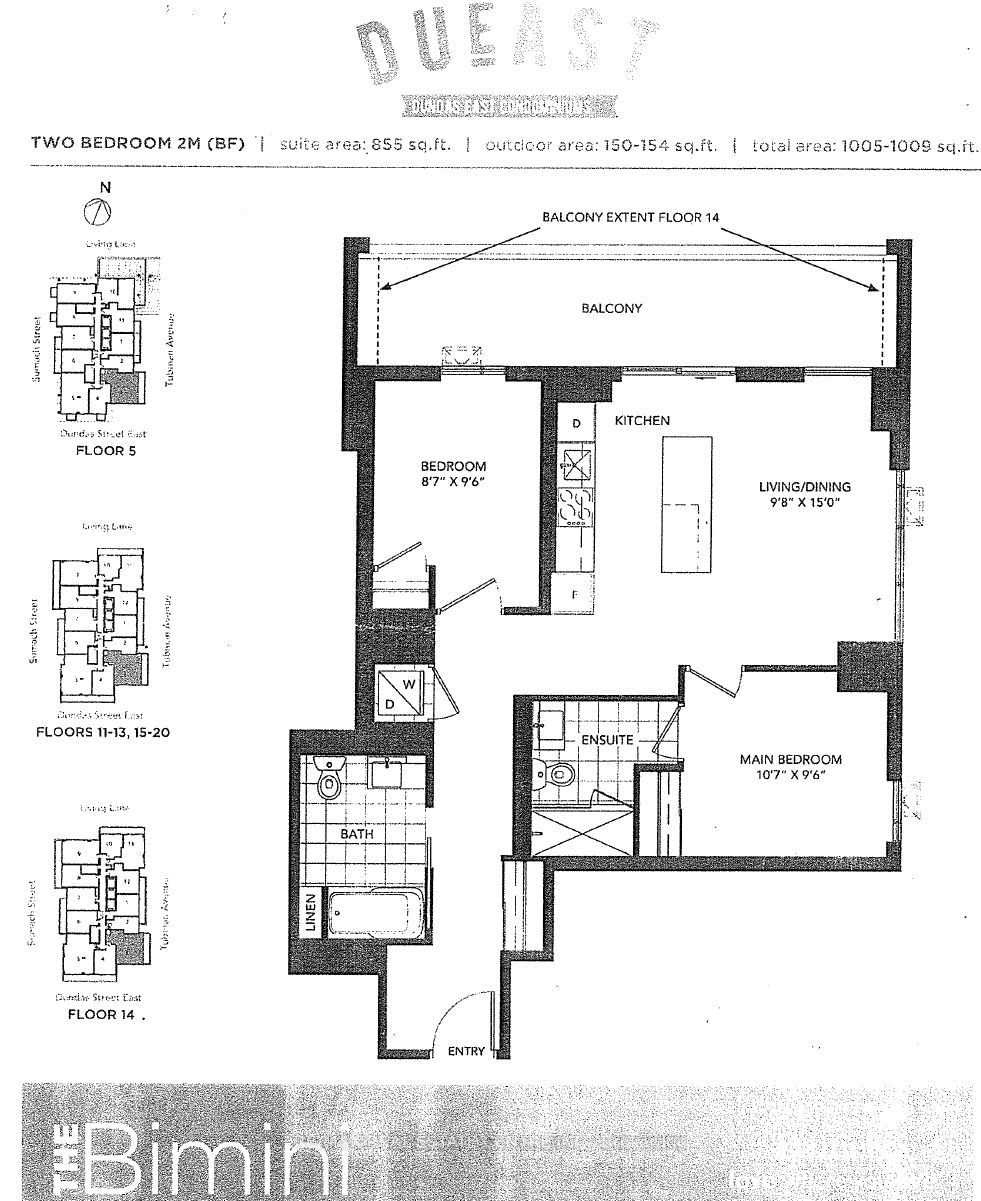 225 Sumach St, unit 1303 for sale