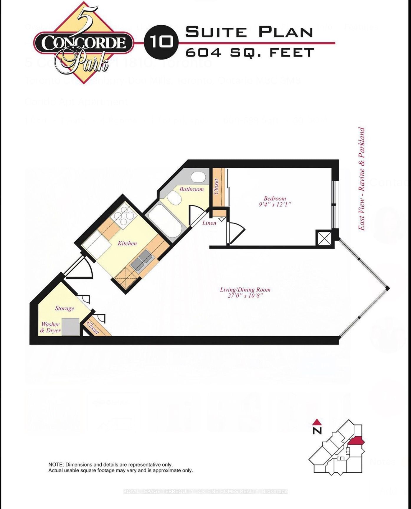 5 Concorde Pl, unit 1810 for rent